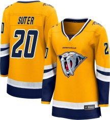 Women's Fanatics Branded Nashville Predators Ryan Suter Yellow Special Edition 2.0 Jersey - Breakaway Women's Fanatics Branded Nashville Predators Ryan Suter Yellow Special Edition 2.0 Jersey - Breakaway