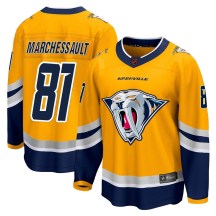 Youth Fanatics Branded Nashville Predators Jonathan Marchessault Yellow Special Edition 2.0 Jersey - Breakaway