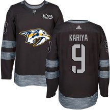 Youth Nashville Predators Paul Kariya Black 1917-2017 100th Anniversary Jersey - Authentic