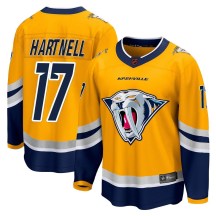 Men's Fanatics Branded Nashville Predators Scott Hartnell Yellow Special Edition 2.0 Jersey - Breakaway