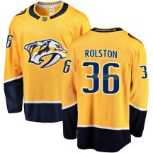 Youth Fanatics Branded Nashville Predators Ryder Rolston Gold Home Jersey - Breakaway