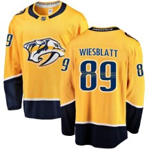 Youth Fanatics Branded Nashville Predators Ozzy Wiesblatt Gold Home Jersey - Breakaway