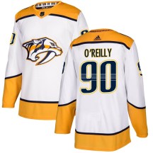 Youth Adidas Nashville Predators Ryan O'Reilly White Away Jersey - Authentic